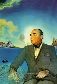 ジョン・テオドラコプロス・サルバドール・ダリの肖像 Oil Paintings